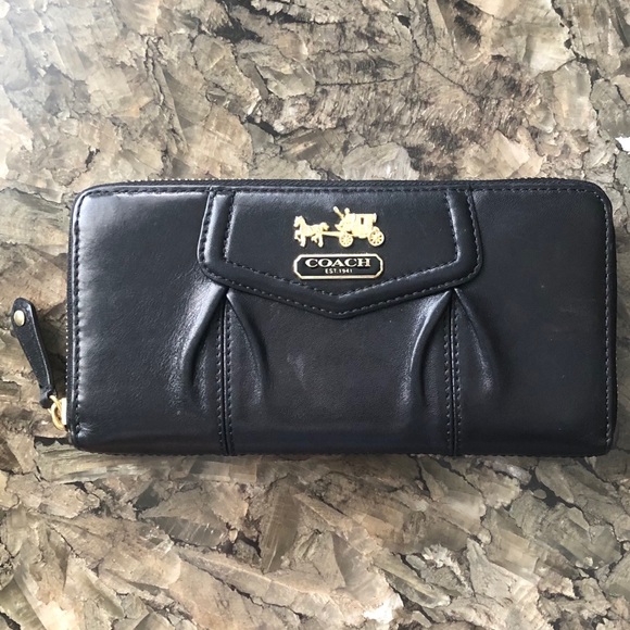 Leather Coach Wallet